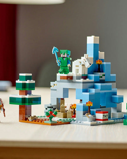 LEGO® Minecraft® The Frozen Peaks Building Toy Set 21243
