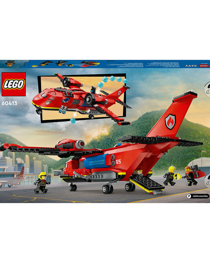 LEGO® City Fire Rescue Plane Building Toy Set 60413