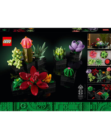 LEGO® ICONS Succulents Plant Decor Building Kit 10309