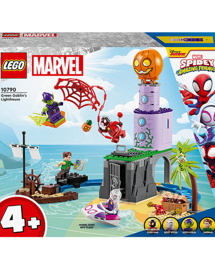 LEGO® Marvel Team Spidey at Green Goblin's Lighthouse 10790