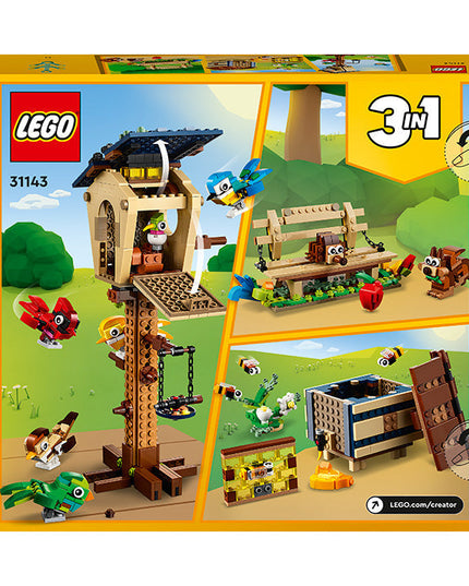 LEGO® Creator 3in1 Birdhouse Building Toy Set 31143