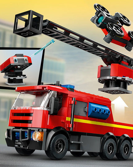LEGO® City Fire Station with Fire Engine Toy Playset 60414