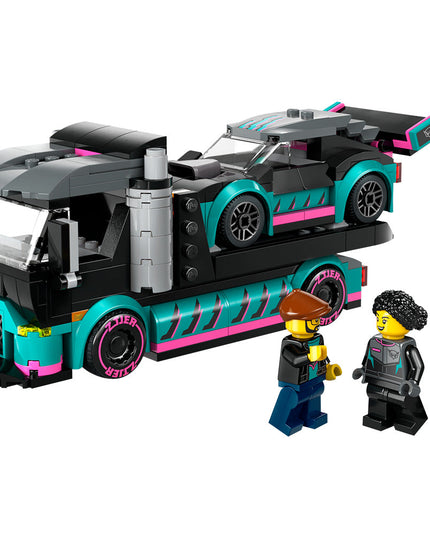 LEGO® City Race Car and Car Carrier Truck Toys 60406