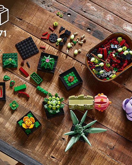 LEGO® ICONS Succulents Plant Decor Building Kit 10309