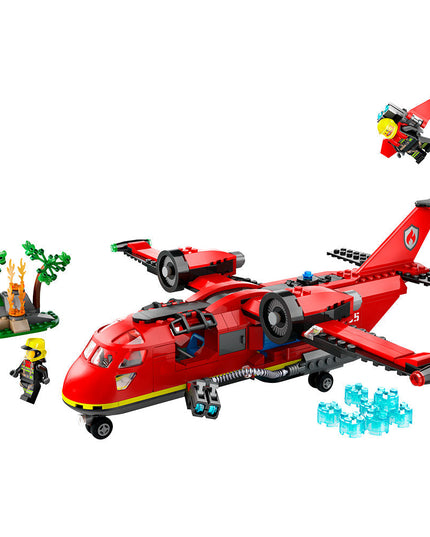 LEGO® City Fire Rescue Plane Building Toy Set 60413