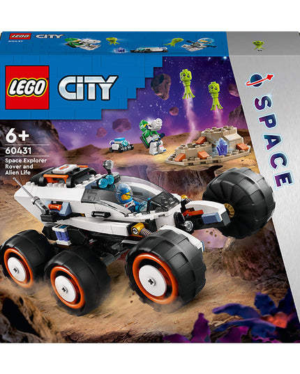 LEGO® City Space Explorer Rover and Alien Life 60431