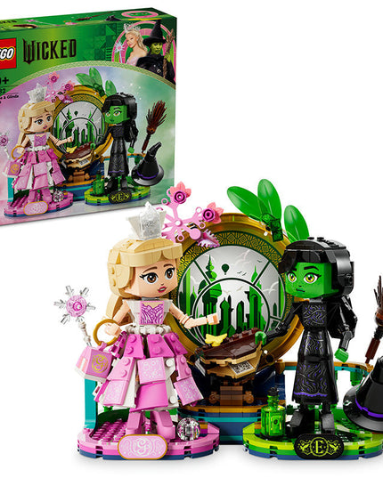 LEGO® Wicked Elphaba & Glinda Figures Building Toy Set 75682