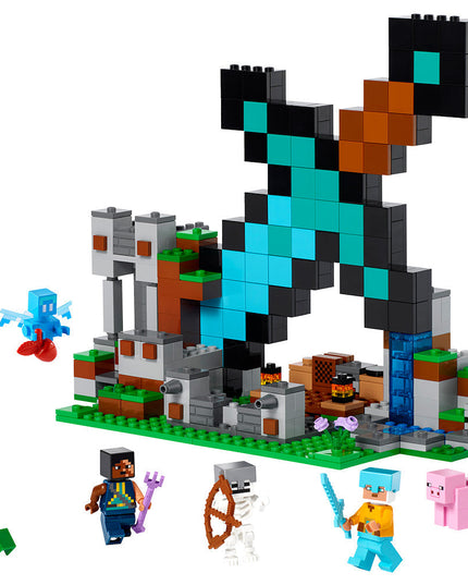 LEGO® Minecraft® The Sword Outpost Building Toy Set 21244