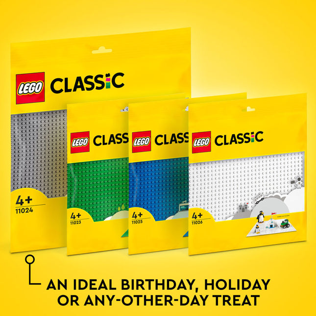 LEGO® Classic Blue Baseplate Building Kit 11025