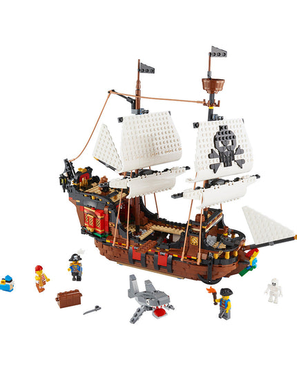 LEGO® Creator 3in1 Pirate Ship Toy Model Building Kit 31109