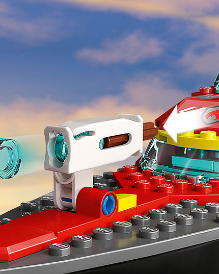 LEGO® City Fire Rescue Boat Building Toy Set 60373